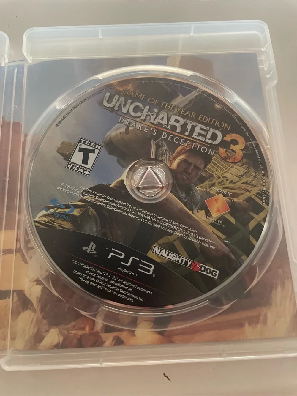 Uncharted 3: Drake's Deception - Playstation 3 GOTY CASE